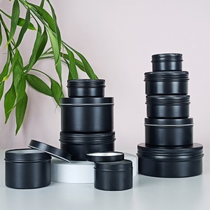 Envases Cosméticos Redondos de 5g, 10g, 20g, 30g, 50g, 60g, 80g, 100g, 120g, 150g, 200g, 250g, 400g, Latas de Aluminio Plateadas con Tapa de Rosca - Product Image 4