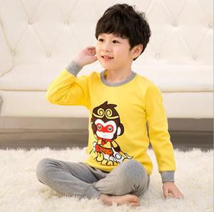 Vêtements pour bébés et enfants en coton 100% avec motif de dessin animé, ensembles de sous-vêtements en gros en stock - Product Image 4