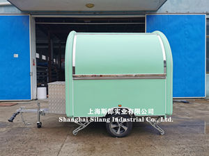 Mini Remolque de Comida de Fibra de Vidrio Personalizable, Remolque de Tienda Móvil para Snacks en <span class=keywords><strong>la</strong></span> Calle - Product Image 2