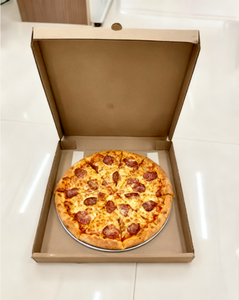 Plaque de cuisson plate en aluminium personnalisable de 10, 11 et 12 pouces pour la restauration de pizzas intelligentes - Product Image 3