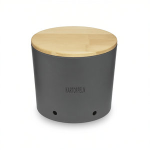 Recipiente para Almacenar Alimentos con Tapa de Madera de Haya, Diseño Natural - Product Image 2