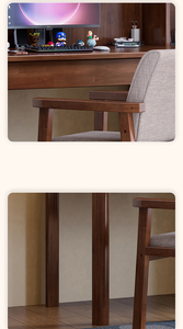 Student <strong>Computer</strong> <strong>Desk</strong> Bookshelf Integrated with Perforated Board for Home Office or Children's Learning <strong>Desk</strong> - Product Image 5