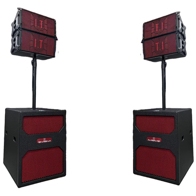 Professional Audio Speaker Pro-110 Line Array System Sound Indoor Outdoor Events Parties