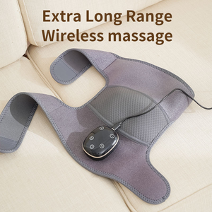 Massaggiatore Elettrico per Ginocchia Senza Fili, Uso Triplo per Spalle, Ginocchia e Gomiti, con Vibrazione, Compressione Calda per Alleviare Umidità, Freddo e Dolore - Product Image 4