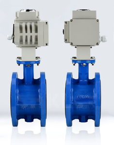 Pn16 Dn150 Wcb Single Double Flange Motorized Soft <b>Sealing</b> Electric Actuator Butterfly Valve - Product Image 2