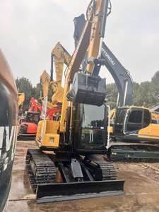 Excavatrice d'occasion japonaise Sany SY75C, matériel de construction, 90% neuve, 7,5 tonnes, mini-excavatrice d'occasion, engin de chantier. - Product Image 6