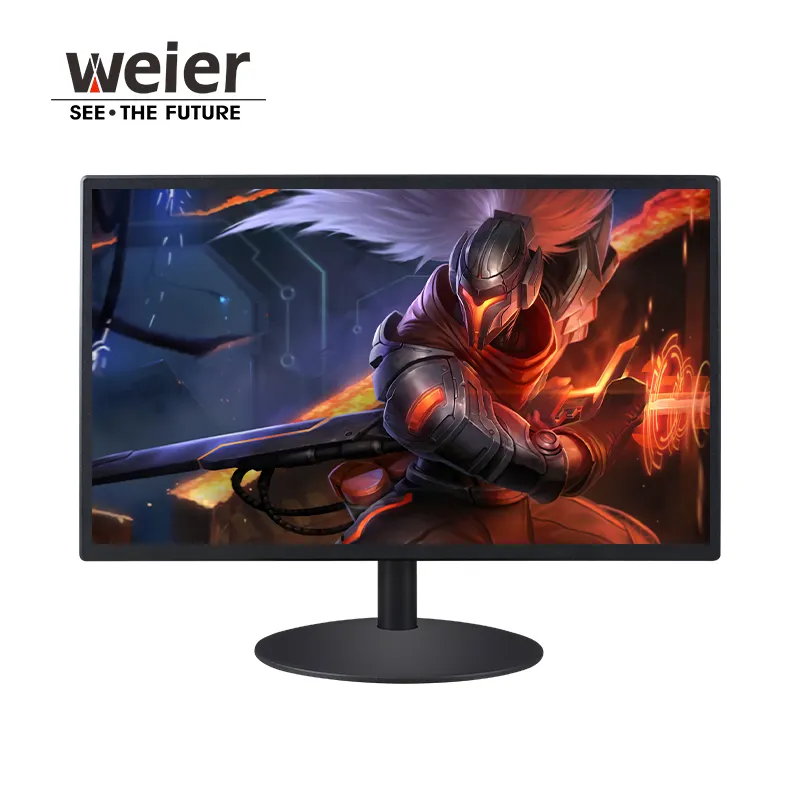 Weier شاشات LCD 24 "19" 22 "كمبيوتر سطح المكتب بالبوصة الكمبيوتر 1920*1080 شاشة عرض ألعاب