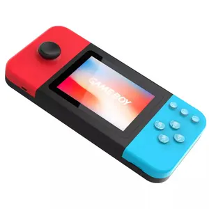 newest support 2players TV connection 8bit handy mobile fighting video game console fashion designed game player with 500 games