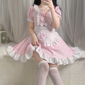 Disfraz Clásico de Anime Japonés, Vestido de Cosplay Rosa y Blanco, Fibra de Poliéster, Primavera 2025, Traje para Juego de Roles - Product Image 2