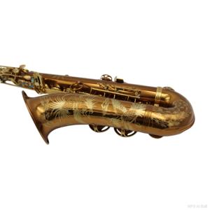 Eastern Music Pro Use pour style <span class=keywords><strong>VI</strong></span> sans haute fréquence #   Saxophone ténor laqué or foncé résistant à la rouille, instrument à vent - Product Image 3