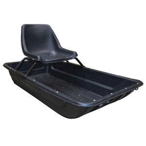 Toboggan en plastique robuste traîneau à glace traîneau à neige traîneau utilitaire - Product Image 1