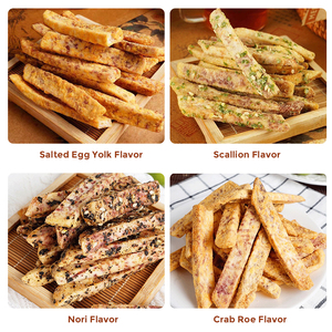 Ben Gong E Le hộp đóng gói ngon khoai môn que giòn nướng khô Nori hương vị mặn Snack - Product Image 2