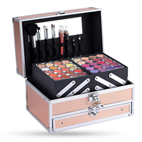 Kits de maquillage complets très vendus, logo personnalisé, trousse de maquillage tout-en-un, ensemble professionnel
