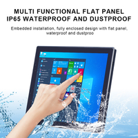 Panel PC Industrial de Marco Abierto de 15.6 Pulgadas, Precio de Fábrica, Sin Ventilador, Pantalla Táctil Capacitiva, Android, Resistente al Agua, Todo en Uno