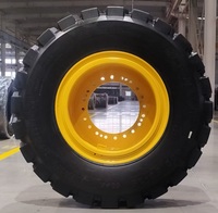 Nouvelle roue à roulement à billes anti-crevaison 400/80-25 en polyuréthane plein, capacité de charge lourde 530 kg, pour chariot de protection minier