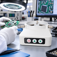 Lampe d'inspection visuelle LED professionnelle, lumière de table réglable pour l'électronique, les bijoux et le contrôle qualité industriel