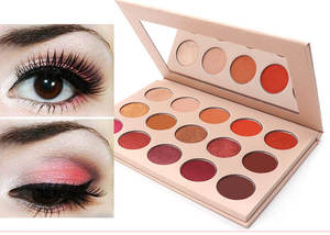 <span class=keywords><strong>Palette</strong></span> Ombretti Lunga Durata Shimmer Private Label 15 Colori Lisci dall'Attrattiva Naturale - Product Image 6