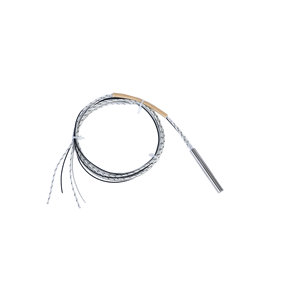 プローブ型 RTD 温度センサー 金属被覆工業用 <span class=keywords><strong>Pt100</strong></span> コンポーネント 高温環境用編組ケーブル - Product Image 3