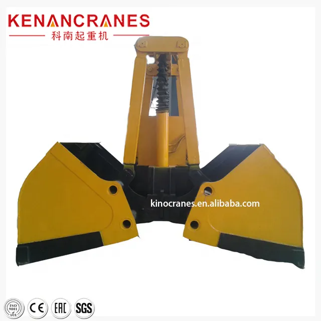 Factory high quality hydraulic rotating clamshell grab bucket with motor for vessel