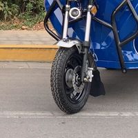 3-Rad-Elektrotrike 1200W für Baustellen-Materialtransport Erwachsenen-Elektromotorrad Lasten-Rikscha