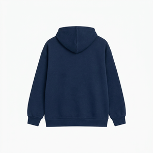 Sweat-shirt à capuche pour homme, 100% coton biologique respirant, séchage rapide, hiver, décontracté, couleur unie, manches longues - Product Image 2