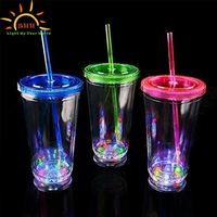 Mini tasse Flash lumineuse à LED, gobelet pour Bar, boîte de nuit, KTV, fête