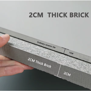 Carrelage de sol en pierre de porcelaine extérieure antidérapant décoratif <span class=keywords><strong>pas</strong></span> <span class=keywords><strong>cher</strong></span>, épaisseur 20 mm - Product Image 2