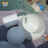 Dôme gonflable décoratif pour location commerciale, tente de fête, matériau PVC, marque Airfunpro, adapté aux tout-petits, ballon