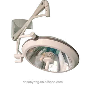 लक्जरी डबल गुंबद सर्जिकल लैंप डॉट छत की रोशनी अभिन्न हैलोजन प्रतिबिंब छाया रहित ऑपरेशन दंत उपयोग धातु सामग्री - Product Image 6