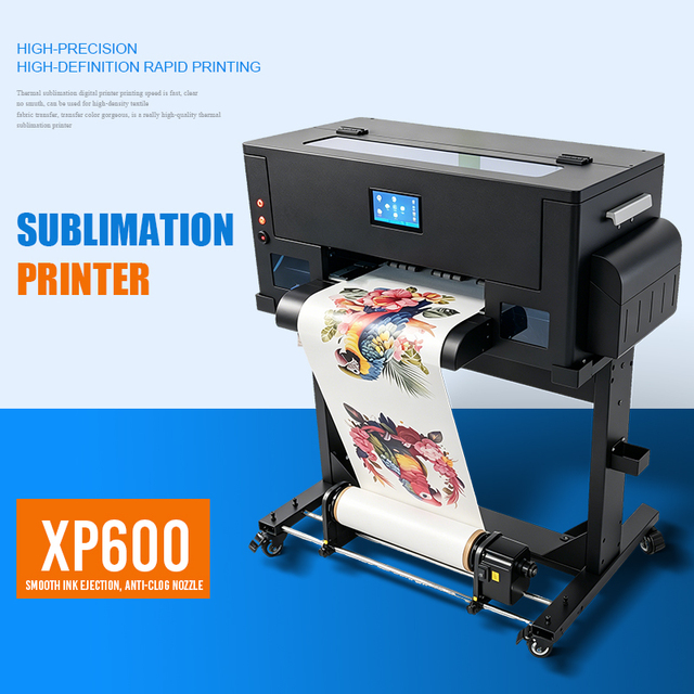 Newest Hot Sale 4Color A3 A3+ Sublimation Impresora Inkjet Printer XP600 Roll to Roll T-Shirt Digital Printer