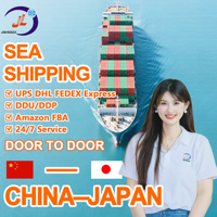 Transitaire maritime JUNlin de Chine vers le Japon, service DDP porte-à-porte LCL + Express, assurance, Amazon FBA, dédouanement