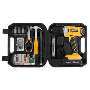 Taladro Inalámbrico Hi-Spec de 18V, Juego de 43 Piezas, Motor con Escobillas de Velocidad Variable, 50Nm de Torque, 32mm de Perforación, Kit de Herramientas para Reparaciones del Hogar - Product Image 2