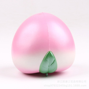 Pu Peach Shape High <b>Rebound</b> Stress Relief Toy Fidget Toy For Kids Unisex 8 To 13 Years - Product Image 2