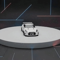 OEM Auto-förmige Elektronische Tischuhr Kreative Hypercar-Style Weckuhr für Zuhause Tischzeit-Anzeige