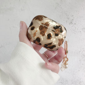 Nouveaux étuis IMD léopard <span class=keywords><strong>coeur</strong></span> d'amour avec porte-clés en métal perlé pour étui <span class=keywords><strong>airpods</strong></span> 2 Pro pour étui <span class=keywords><strong>airpods</strong></span> - Product Image 4