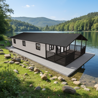 Maison préfabriquée pliable standard australienne de 2/3 chambres, 20 pieds, 40 pieds, extensible, conteneur habitable à vendre