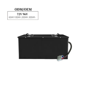 Chu kỳ sâu 3000 lần 72V 50Ah 75Ah 80Ah 100Ah LiFePO4 Pin Lithium cho xe cơ giới Xe máy điện Máy cắt cỏ - Product Image 1