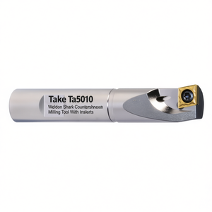 Ttake Ta5010 Weldon Shank Countersink Milling Tool With Inserts - Product Image 2