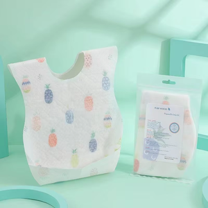 <span class=keywords><strong>WELLPAPER</strong></span> Bavoirs pour bébé solides, feuilles de papier jetables - Product Image 1