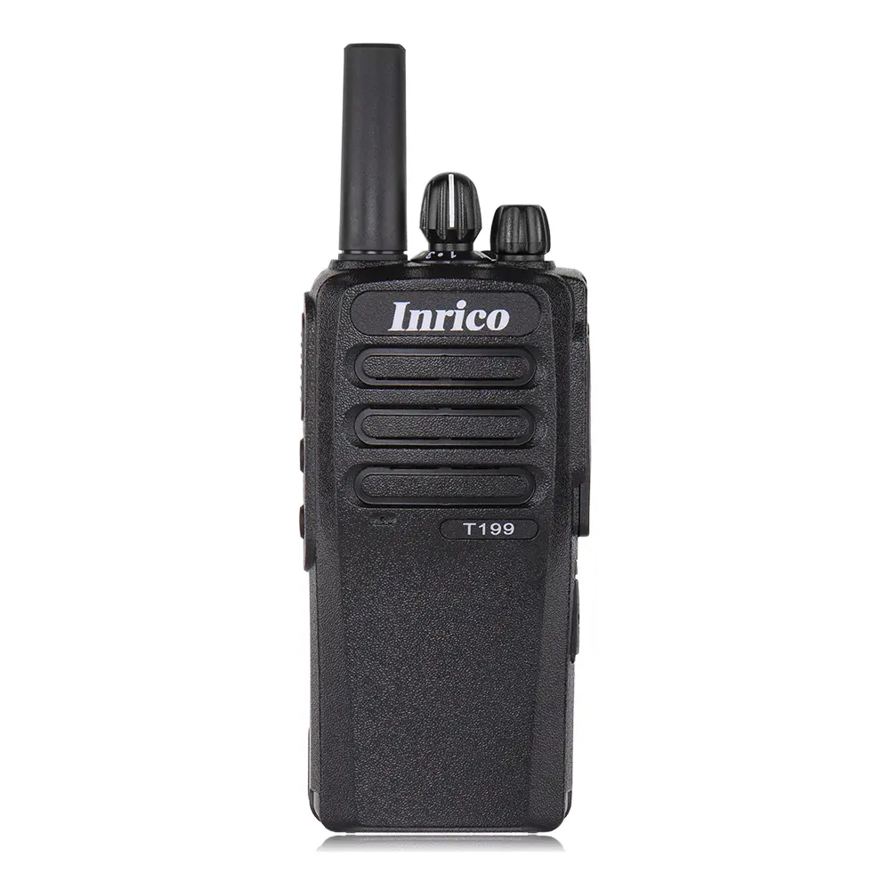 Inrico T199 Android 3 gam PoC Walkie talkies xách tay hai cách phát thanh với phụ kiện tiêu chuẩn