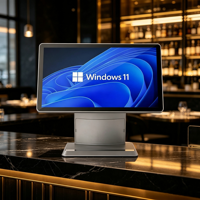 POS-система DiligenCe DC-1508 15.6" Full HD с емкостным сенсорным экраном для ресторанов (Windows/Android/Linux), 4 ГБ DDR3, 16/32 ГБ