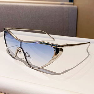 Metal Frame <b>Sunglasses</b> UV400 PC Lens Unisex Outdoor Fashion Style - Product Image 3