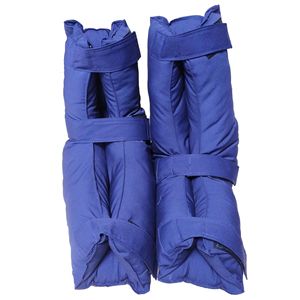 Anti Pressure Sore Heel Pads Blue Cotton One Size For Bedridden Patients Foot Protection <b>Ankle</b> <b>Support</b> - Product Image 4