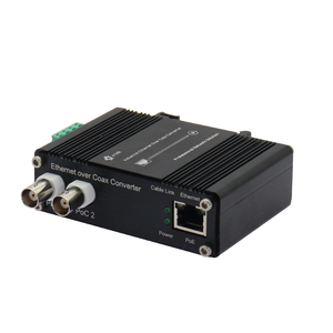 Công Nghiệp 10/100M <span class=keywords><strong>Ethernet</strong></span> Over <span class=keywords><strong>Coax</strong></span> Extender eoc chuyển đổi với PoC Poe cho CCTV IP Hệ thống camera - Product Image 4