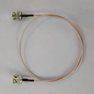 موصل <span class=keywords><strong>BNC</strong></span> لكاميرات المراقبة، كابل <span class=keywords><strong>BNC</strong></span> إلى <span class=keywords><strong>BNC</strong></span> من نوع RG400 ذكر لكاميرات الفيديو - Product Image 2