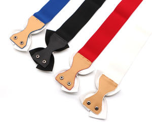 Custom Supplier Big Rhinestone Bow Elastic <strong>Peplum</strong> Waistband Wide Wedding Dress <strong>Belts</strong> for Women - Product Image 5