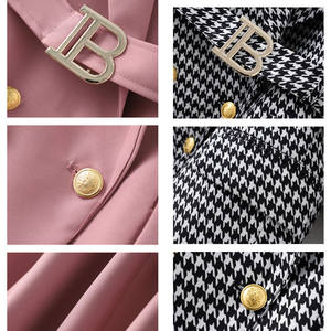 X898 # vendite calde abiti da ufficio da donna abiti da carriera manica lunga abito da donna abito da ufficio eleganti abiti Blazer <span class=keywords><strong>con</strong></span> <span class=keywords><strong>cintura</strong></span> - Product Image 6