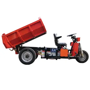 HuanSheng Tire For Dumper Truck 1.5t Load Capacity Tricycle Dumper Truck Hydraulic Cylinder Dumper Truck
