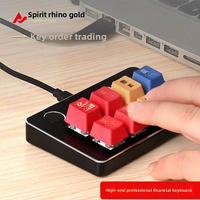 Claviers macro programmables filaires USB-C, mini clavier personnalisé, 10 touches, bouton rotatif, personnalisation DIY, clavier mécanique multimédia