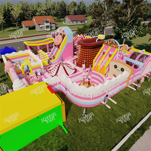 Parque Inflable Comercial de Dulces y de Ensueño, Parque Infantil Inflable, Diversión Alegre al Aire Libre - Product Image 5